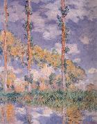 Claude Monet Three Trees oil painting reproduction